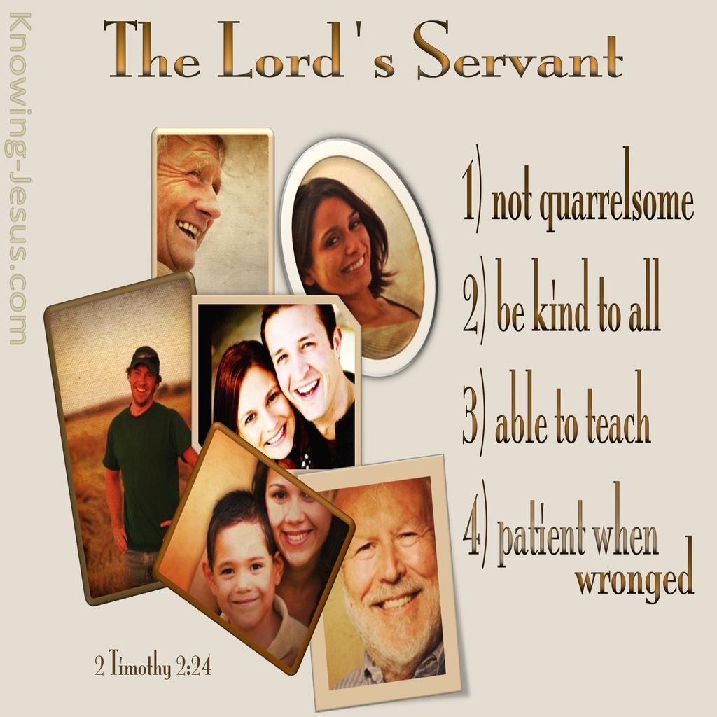 2 Timothy 2:24 The Lord's Servant (beige)